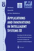 Ellis / Macintosh |  Applications and Innovations in Intelligent Systems XI | Buch |  Sack Fachmedien