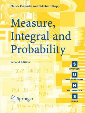 Kopp / Capinski | Measure, Integral and Probability | Buch | 978-1-85233-781-0 | sack.de