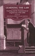 Bush |  Learning the Law: Teaching and the Transmission of English Law, 1150-1900 | Buch |  Sack Fachmedien