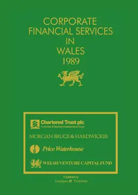 Bricault / Carr |  Corporate Financial Services in Wales 1989 | Buch |  Sack Fachmedien