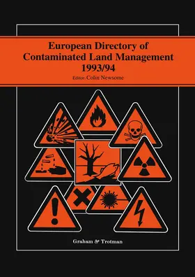 Newsome |  European Directory of Contaminated Land Management 1993/94 | Buch |  Sack Fachmedien