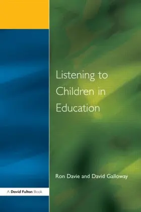 Davie / Galloway |  Listening to Children in Educ | Buch |  Sack Fachmedien