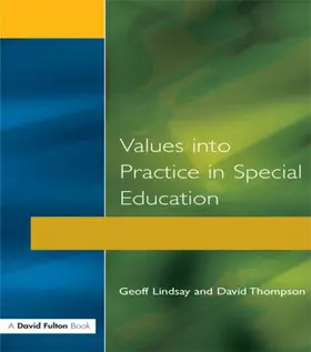 Lindsay |  Values into Practice in Special Education | Buch |  Sack Fachmedien