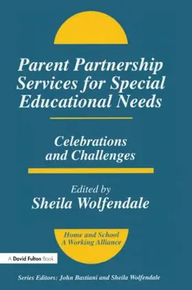 Wolfendale |  Parent Partnership Services for Special Educational Needs | Buch |  Sack Fachmedien