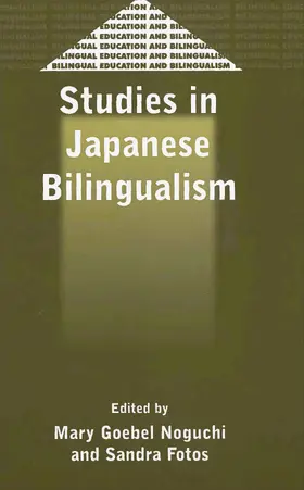 Noguchi / Fotos |  Studies in Japanese Bilingualism | eBook | Sack Fachmedien