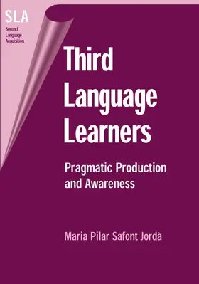 Safont Jorda | Third Language Learners | Buch | 978-1-85359-803-6 | www.sack.de