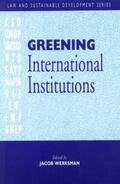 Werksmann |  Greening International Institutions | Buch |  Sack Fachmedien