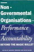 Edwards / Hulme |  Non-Governmental Organisations - Performance and Accountability | Buch |  Sack Fachmedien