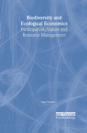 Tacconi |  Biodiversity and Ecological Economics | Buch |  Sack Fachmedien