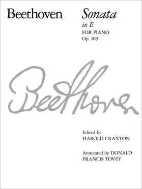 Craxton / Tovey |  Piano Sonata in E, Op. 109 | Sonstiges |  Sack Fachmedien