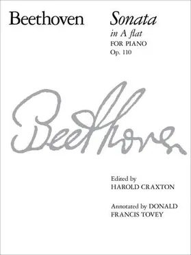 Craxton / Tovey |  Piano Sonata in A flat, Op. 110 | Sonstiges |  Sack Fachmedien