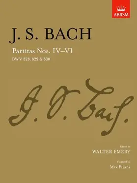 Emery |  Partitas IV-VI | Sonstiges |  Sack Fachmedien