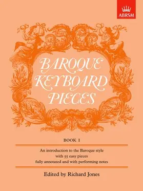 Jones |  Baroque Keyboard Pieces, Book I (easy) | Sonstiges |  Sack Fachmedien