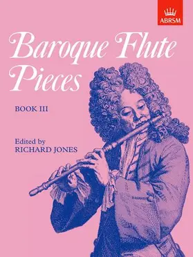 Jones |  Baroque Flute Pieces, Book III | Sonstiges |  Sack Fachmedien