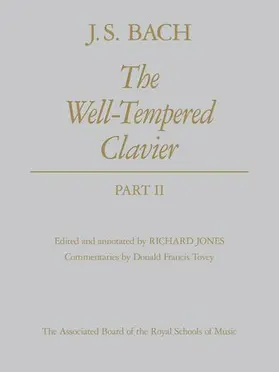 Jones |  The Well-Tempered Clavier, Part II | Sonstiges |  Sack Fachmedien