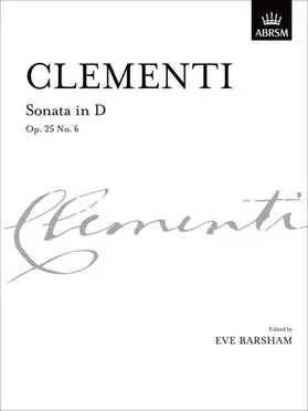 Barsham |  Sonata in D, Op. 25 No. 6 | Sonstiges |  Sack Fachmedien