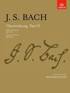 Jones |  Clavierübung, Part II (Italian Concerto, French Overture) | Sonstiges |  Sack Fachmedien