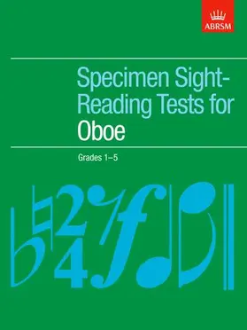ABRSM |  Specimen Sight-Reading Tests for Oboe, Grades 1-5 | Sonstiges |  Sack Fachmedien