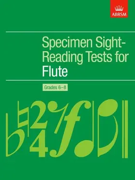 ABRSM |  Specimen Sight-Reading Tests for Flute, Grades 6-8 | Sonstiges |  Sack Fachmedien