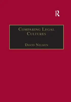 Nelken |  Comparing Legal Cultures | Buch |  Sack Fachmedien