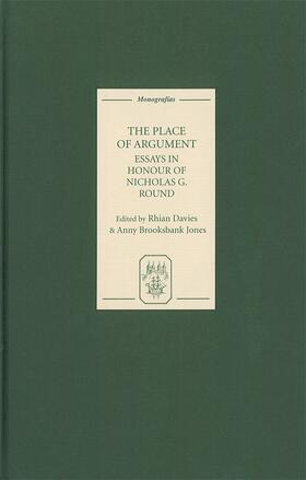 Davies / Brooksbank Jones |  The Place of Argument: Essays in Honour of Nicholas G. Round | Buch |  Sack Fachmedien
