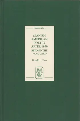 Shaw | Spanish American Poetry After 1950 | Buch | 978-1-85566-157-8 | sack.de