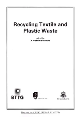 Horrocks |  Recycling Textile and Plastic Waste | Buch |  Sack Fachmedien