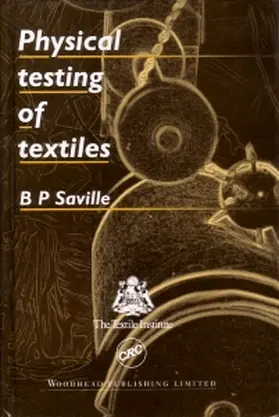 Saville | Physical Testing of Textiles | Buch | 978-1-85573-367-1 | sack.de