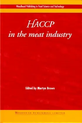 Brown | Haccp in the Meat Industry | Buch | 978-1-85573-448-7 | sack.de