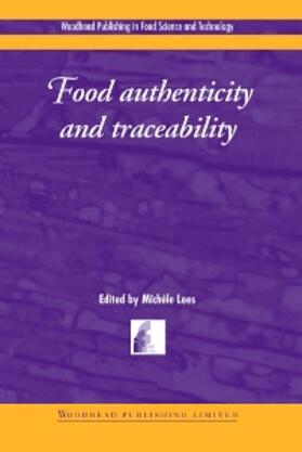Lees | Food Authenticity and Traceability | Buch | 978-1-85573-526-2 | sack.de