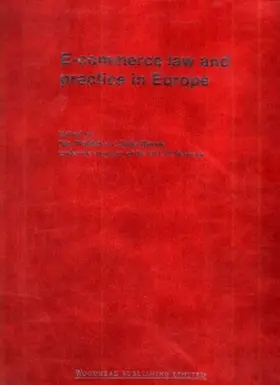 Walden |  E-commerce law and practice in Europe | Loseblattwerk |  Sack Fachmedien
