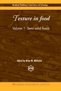 McKenna |  Texture in Food: Semi-Solid Foods | Buch |  Sack Fachmedien