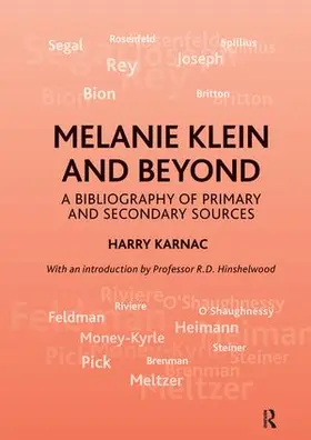 Karnac |  Melanie Klein and Beyond | Buch |  Sack Fachmedien