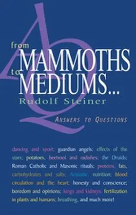 Steiner |  From Mammoths to Mediums... | eBook | Sack Fachmedien
