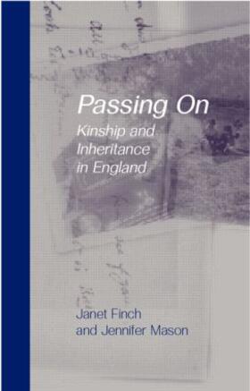 Finch / Mason | Passing On | Buch | 978-1-85728-277-1 | sack.de