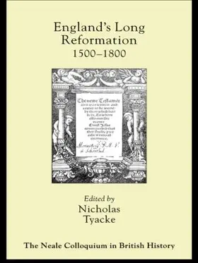 Tyacke | England's Long Reformation | Buch | 978-1-85728-756-1 | www.sack.de