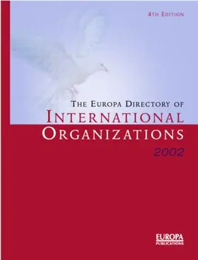 Holman / Canton |  The Europa Directory of International Organizations 2002 | Buch |  Sack Fachmedien