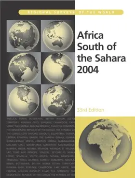 Africa South of the Sahara 2004 | Buch |  Sack Fachmedien