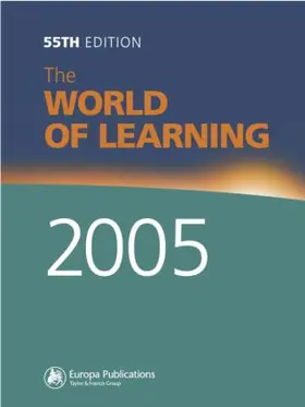  The World of Learning 2005 | Buch |  Sack Fachmedien