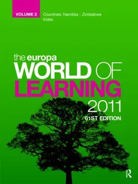  The Europa World of Learning 2007 Volume 2 | Buch |  Sack Fachmedien