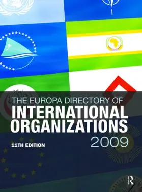 Europa Directory of International Organizations 2009 | Buch | 978-1-85743-522-1 | www.sack.de