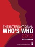 Publications |  The International Who's Who | Buch |  Sack Fachmedien