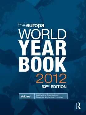 The Europa World Year Book 2012 | Buch | 978-1-85743-611-2 | www.sack.de