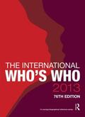 Publications |  The International Who's Who 2013 | Buch |  Sack Fachmedien