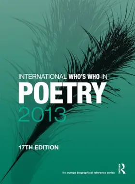 International Who's Who in Poetry 2013 | Buch | 978-1-85743-652-5 | www.sack.de