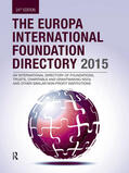 Publications |  The Europa International Foundation Directory 2015 | Buch |  Sack Fachmedien