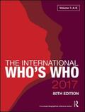 Publications |  The International Who's Who 2017 | Buch |  Sack Fachmedien