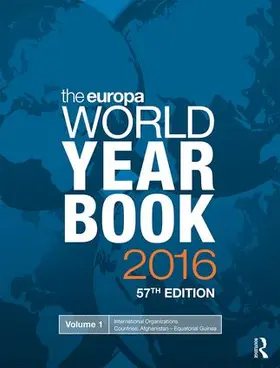 Publications |  The Europa World Year Book 2016 | Buch |  Sack Fachmedien