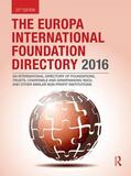 Publications |  The Europa International Foundation Directory 2016 | Buch |  Sack Fachmedien