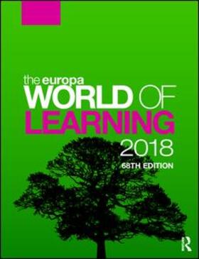 Publications | The Europa World of Learning 2018 | Buch | 978-1-85743-897-0 | sack.de